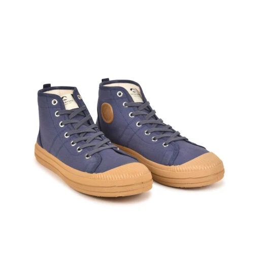 Pataugas ETCHE M/TWK H2H INDIGO -Pataugas Soldes Boutique BASKET HOMME ETCHE M TWK H2H INDIGO 628105 455 4