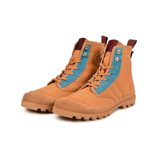 Pataugas AUTHENTIQUE M/OUT H2I CAMEL -Pataugas Soldes Boutique BOOTS HOMME OG M OUT H2I CAMEL 628341 751 5