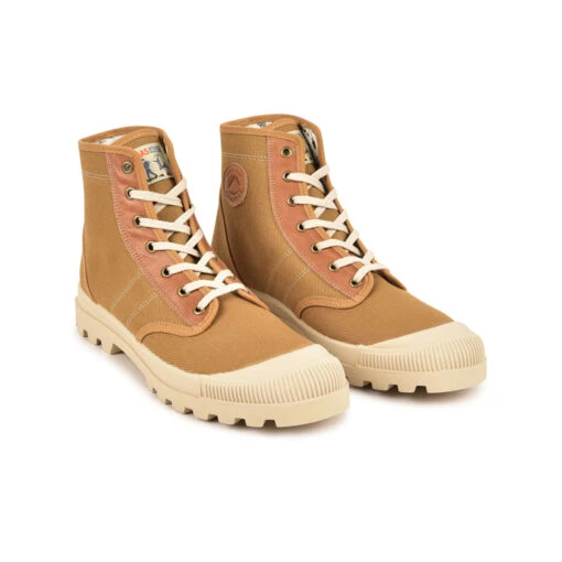 Pataugas AUTHENTIQUE M/SC H2I NOISETTE -Pataugas Soldes Boutique BOOTS HOMME OG M SC H2I CAMEL 628342 754 4