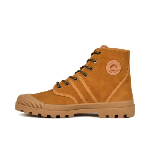 Pataugas AUTHENTIQUE/S H4G OCRE -Pataugas Soldes Boutique BOOTS HOMME ORIGINALE S H4G OCRE 3